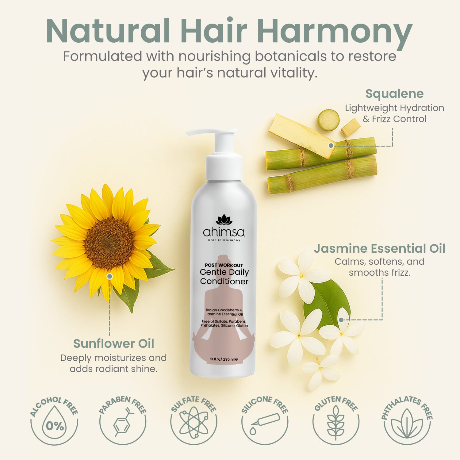 Gentle Daily Conditioner — Silicone-Free & Hydrating - Image 3
