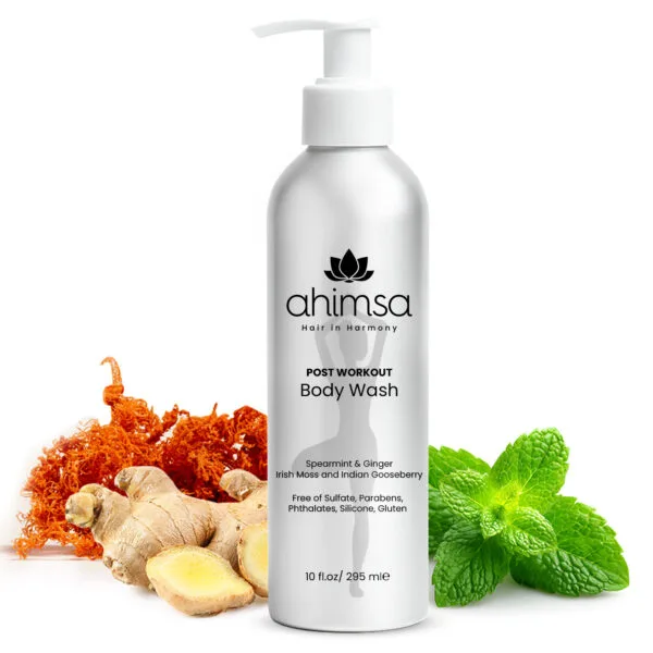 Mint + Ginger Body Wash — Sulfate-Free Skin Cleanser