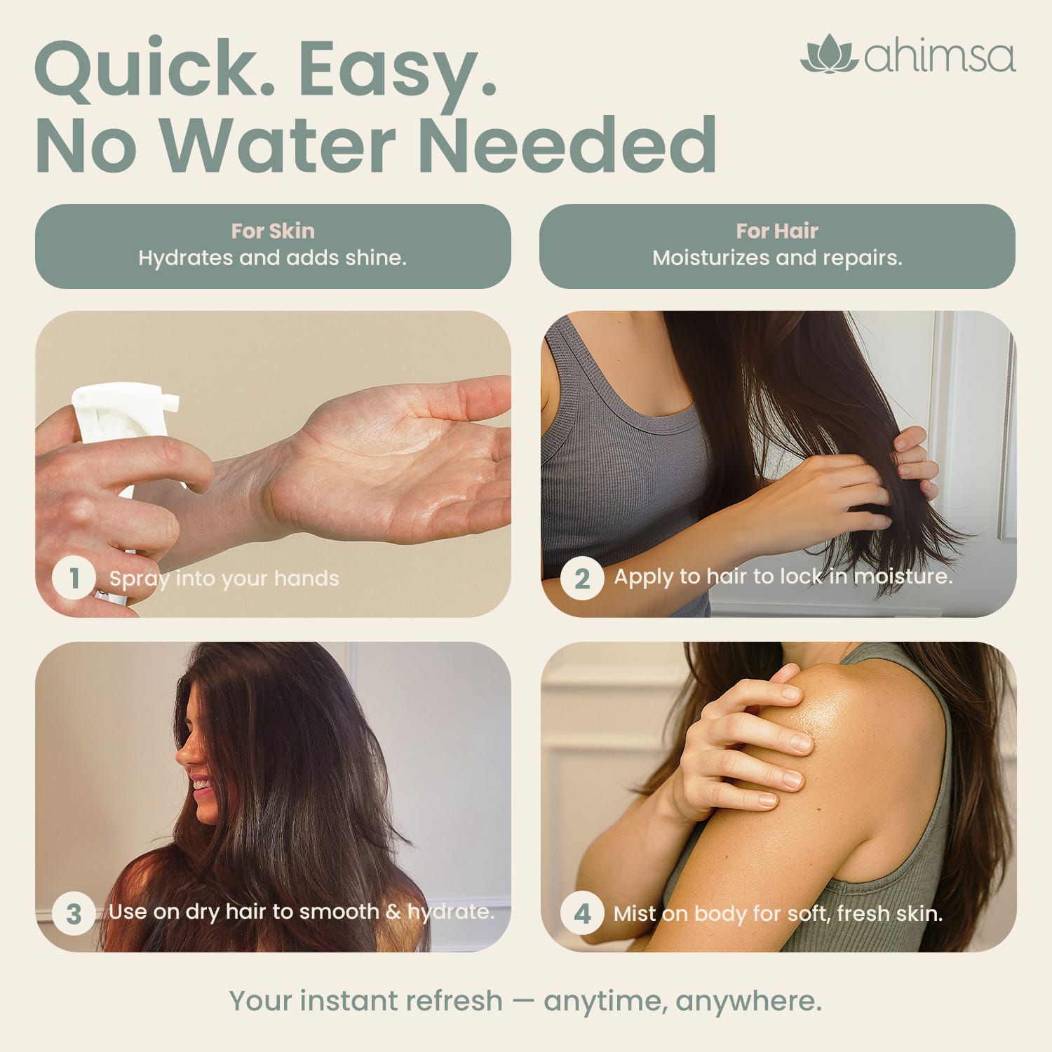 Hair & Body Oil Mist — Lightweight Silicone-Free Oil for Hair and Skin - Image 6