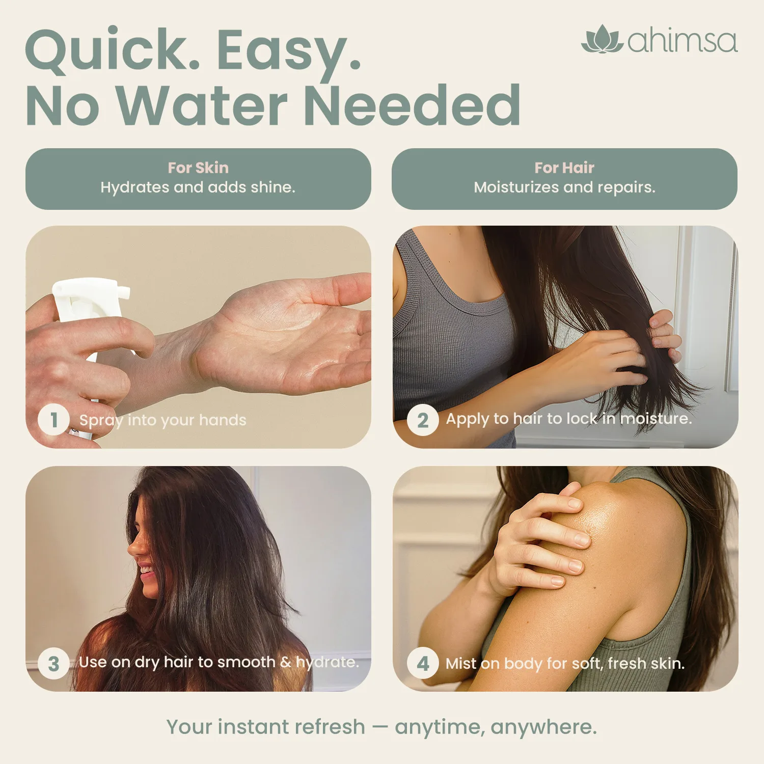 Hair & Body Oil Mist — Lightweight Silicone-Free Oil for Hair and Skin - Image 6