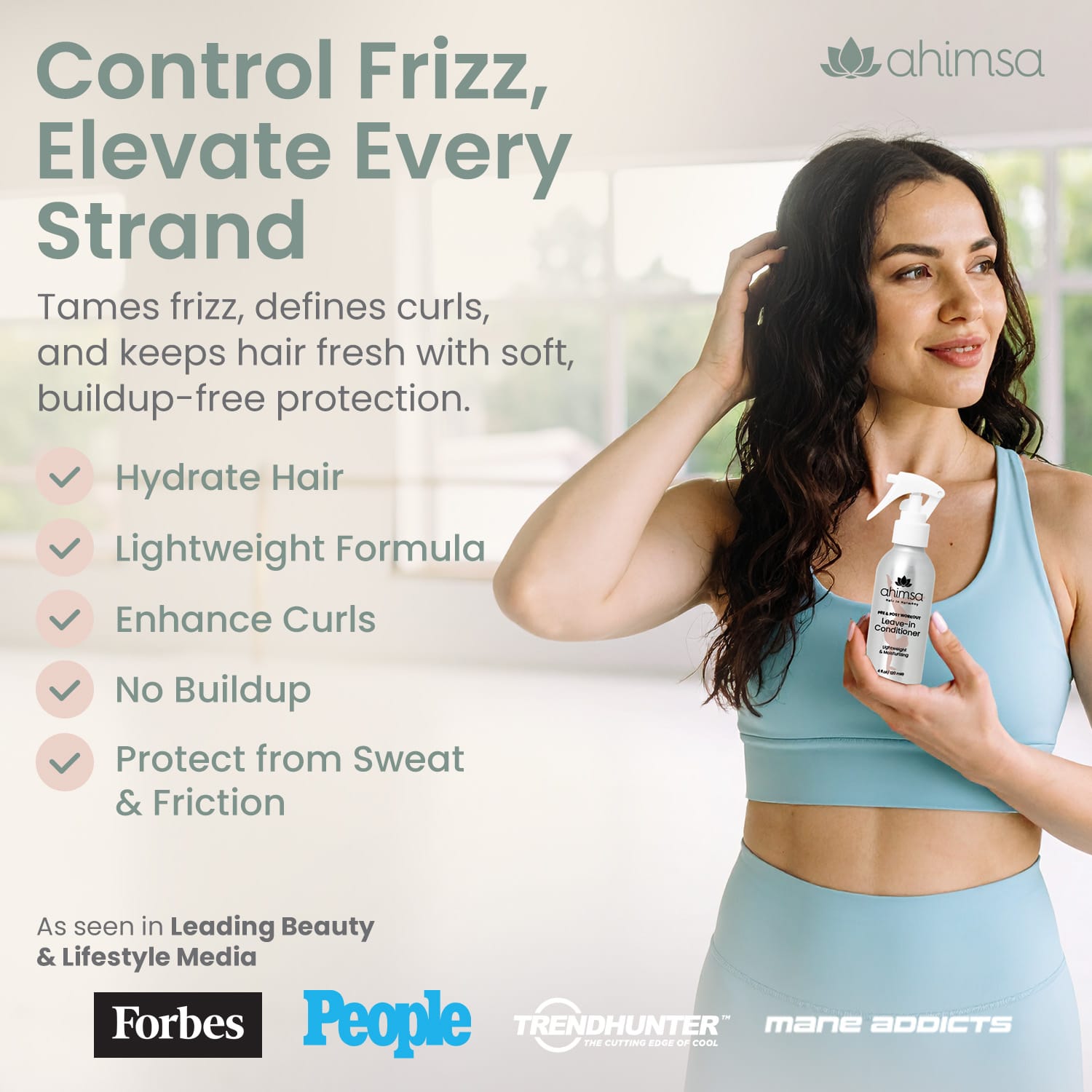 Leave-In Conditioner — Frizz Control for Dry, Curly & Textured Hair - Image 2