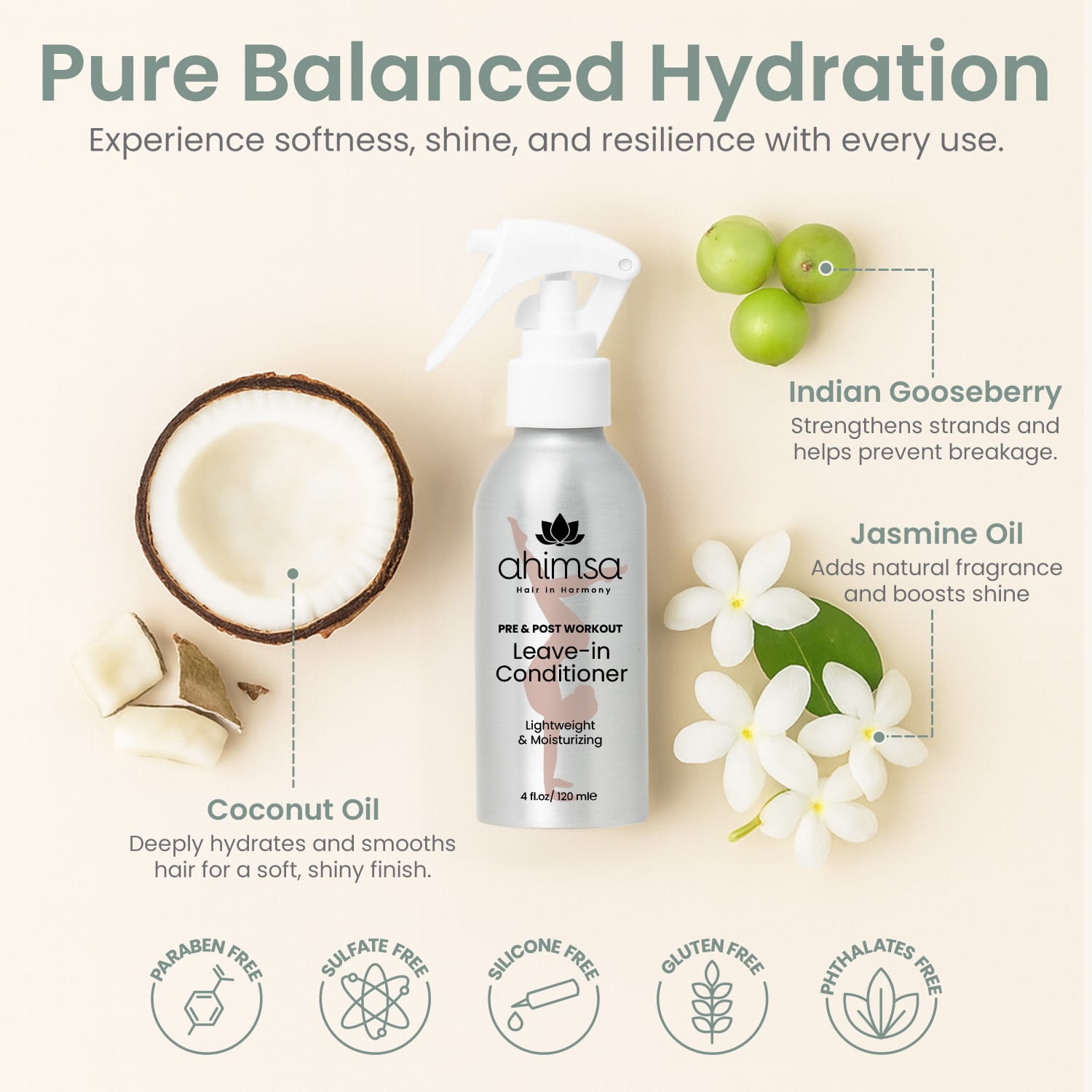 Leave-In Conditioner — Frizz Control for Dry, Curly & Textured Hair - Image 3