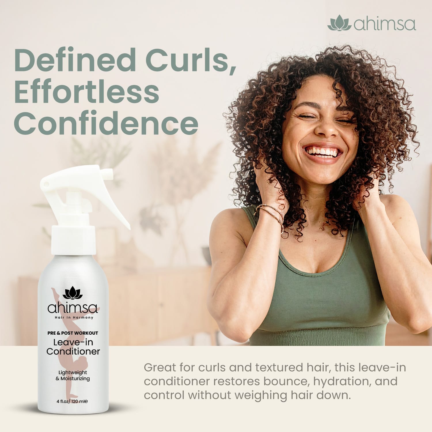 Leave-In Conditioner — Frizz Control for Dry, Curly & Textured Hair - Image 4