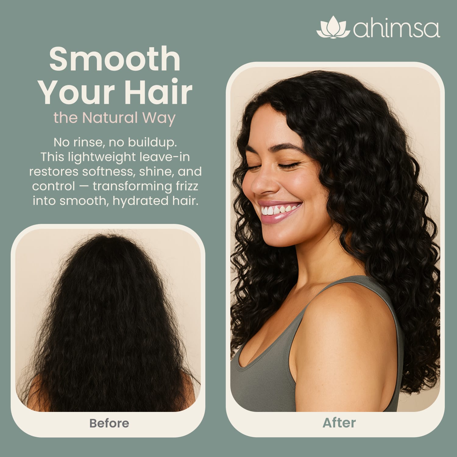 Leave-In Conditioner — Frizz Control for Dry, Curly & Textured Hair - Image 5