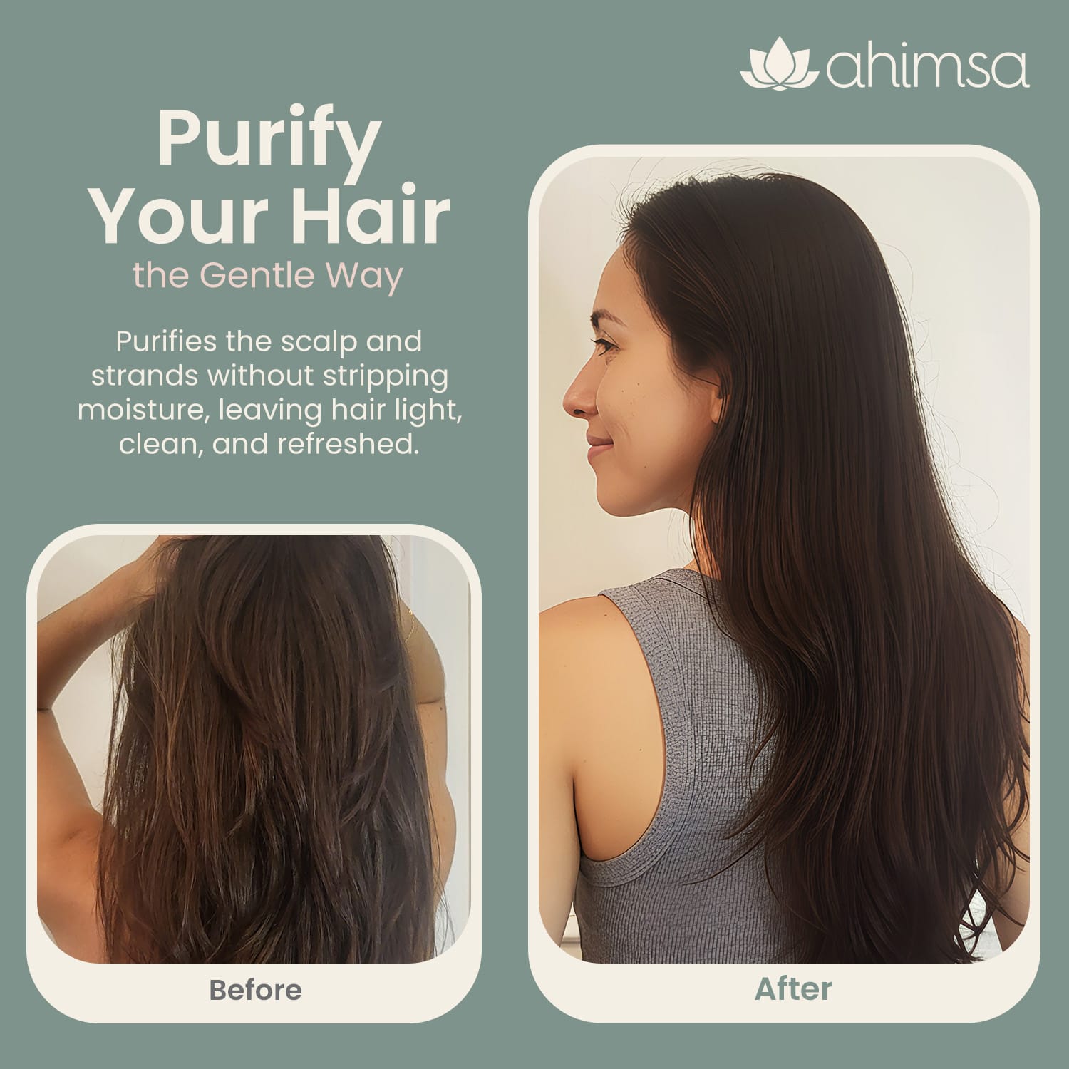 Gentle Purifying Shampoo — Sulfate-Free Scalp Cleanse - Image 5