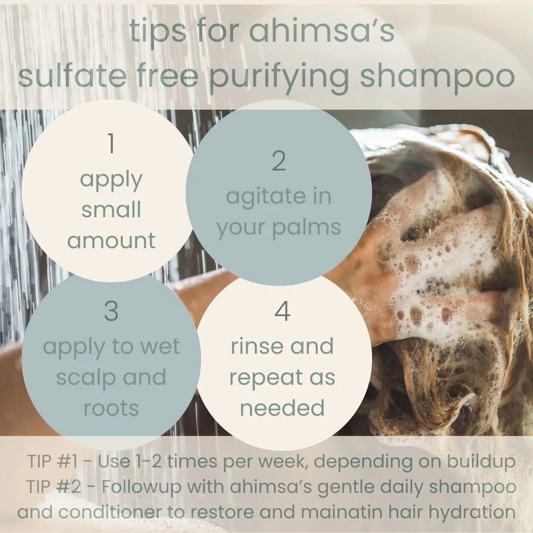 Ahimsa Gentle Purifying Shampoo - Image 5