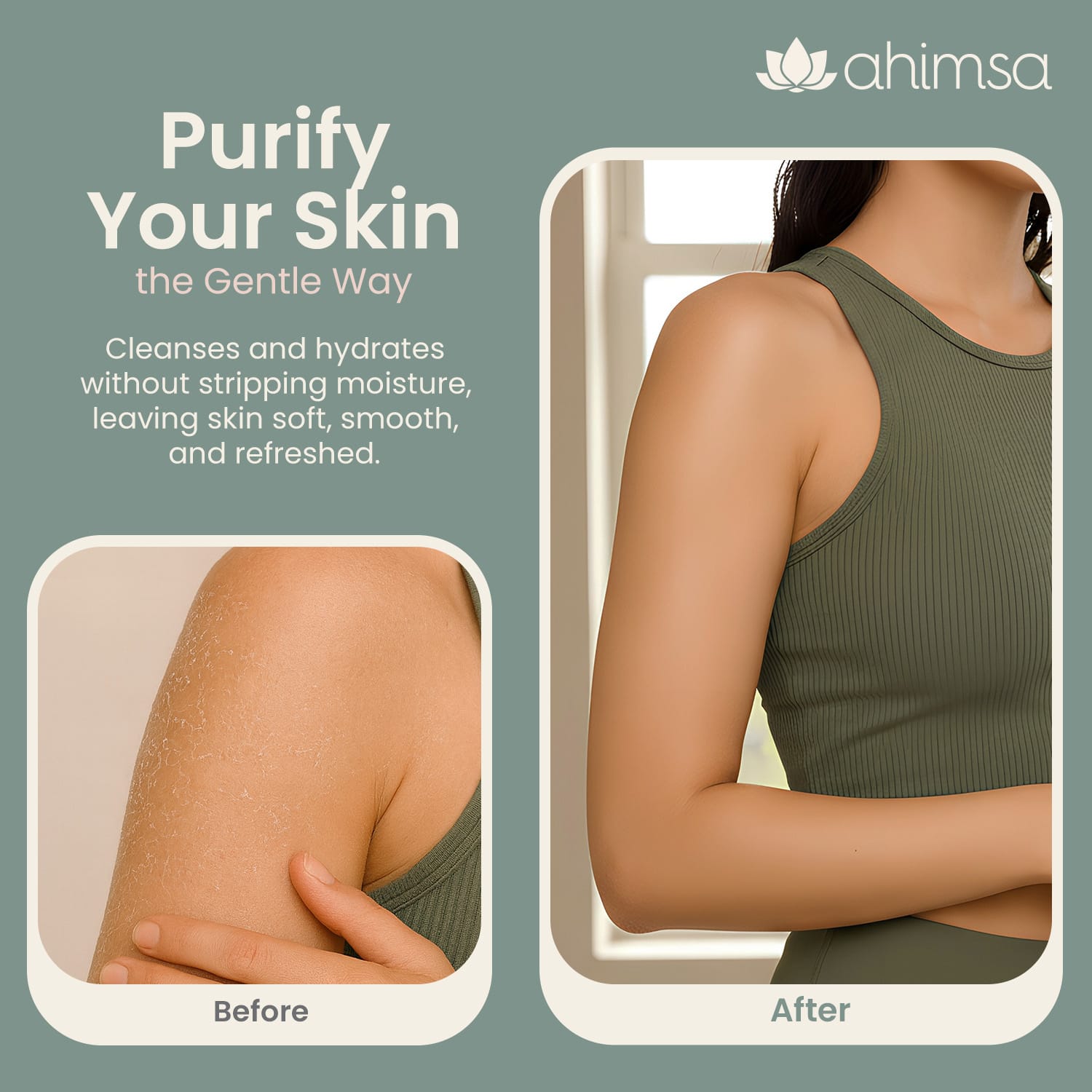 Mint + Ginger Body Wash — Sulfate-Free Skin Cleanser - Image 5